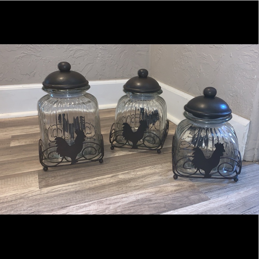 Rooster Canister